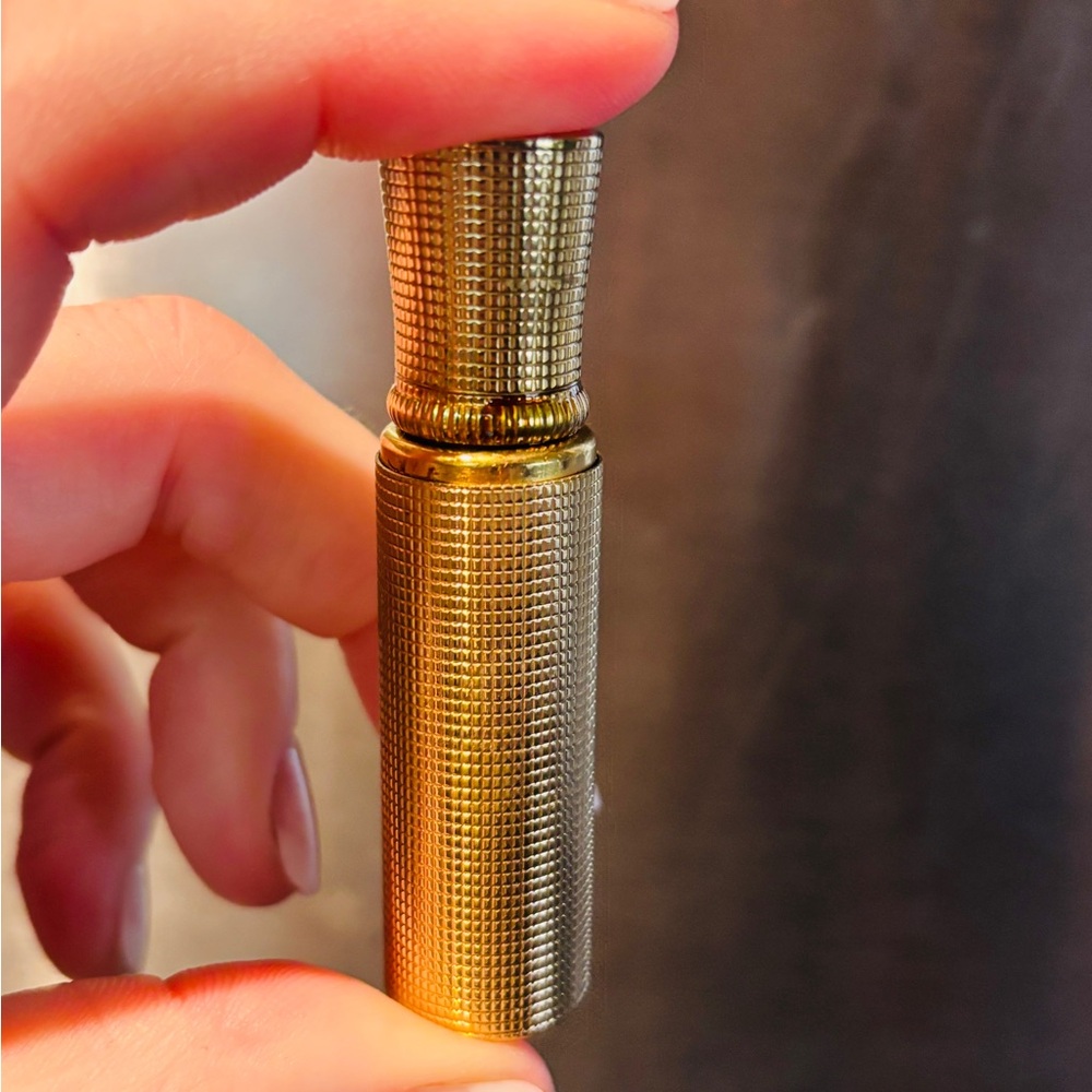 20 Carats Vintage Perfume by Dana 1/8 oz Refillable Gold Bottle Made in France